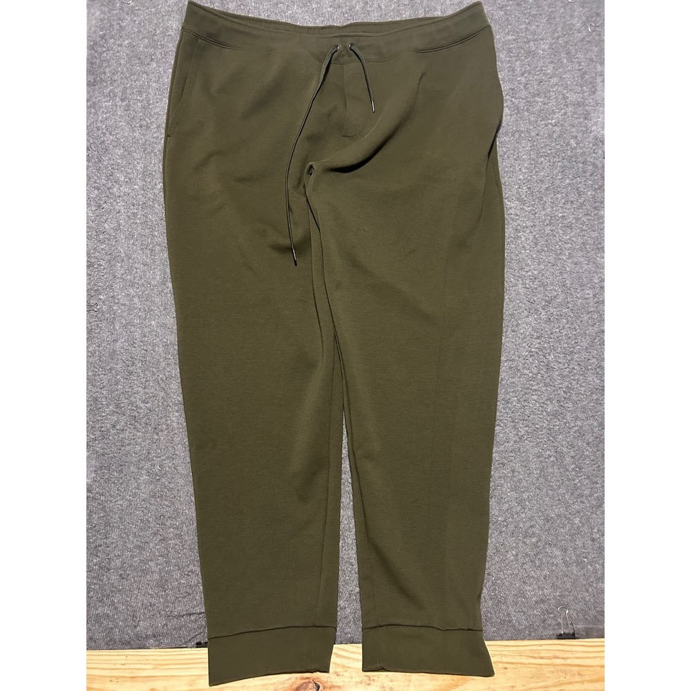 Polo ralph lauren double knit joggers mens green size 3XLT casual soft pony